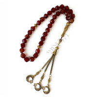 Vente chaude haut de gamme hindou musulman perles de prière Tasbeeh chapelet musulman/belle Tasbih Islam