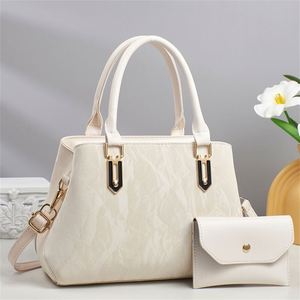 Conjunto de 2 Bolsos de Mano de Piel Sintética para Mujer, Estilo Casual para Trabajo al Aire Libre - Product Image 1