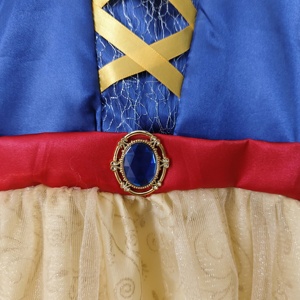 Classique enfants Blanche-Neige déguisement Costume personnalisé princesse Blanche-Neige robe pour les filles - Product Image 5