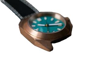 Relojes de pulsera mecánicos automáticos para hombre, de lujo, de bronce, clásicos, deportivos, con cristal de zafiro abovedado - Product Image 5