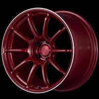 Ensemble de 4 jantes en alliage forgé à 10 branches de style RS3 de 18 pouces 5x100, couleur or champagne, pour GR86, BRZ, Scion FRS