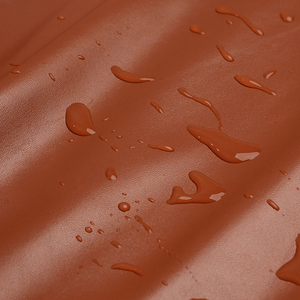 قماش جلد صناعي ناعم مقاوم للرياح بنمط نابا من البولي يوريثان يشبه القطن والصوف وفقًا للمعايير الأوروبية لتغليف الأرائك والأثاث - Product Image 3