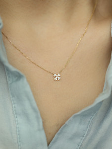 <span class=keywords><strong>Collier</strong></span> minimaliste en <span class=keywords><strong>argent</strong></span> sterling 925 fin, incrustation en or vermail, fleur, diamant, <span class=keywords><strong>collier</strong></span> de luxe, <span class=keywords><strong>trèfle</strong></span> à quatre <span class=keywords><strong>feuilles</strong></span>, cadeau pour femme - Product Image 5