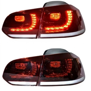 Feu <span class=keywords><strong>arrière</strong></span> pour Volkswagen <span class=keywords><strong>Golf</strong></span> <span class=keywords><strong>6</strong></span>, feu <span class=keywords><strong>arrière</strong></span> <span class=keywords><strong>LED</strong></span> <span class=keywords><strong>Golf</strong></span> <span class=keywords><strong>6</strong></span> Mk6, signal <span class=keywords><strong>dynamique</strong></span>, animation après arrêt, freinage, marche <span class=keywords><strong>arrière</strong></span>, feu <span class=keywords><strong>arrière</strong></span> de voiture - Product Image 2