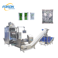 Máquina de envasado de salchichas de sellado lateral de 6 líneas personalizable de alta gama para línea de producción de alimentos bolsas de plástico y papel