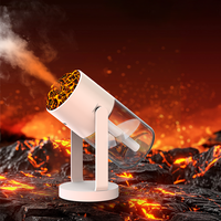 Mini humidificateur électrique multi-flammes Usb pour voiture d'ange à réglage de secousse, diffuseur d'humidificateur à ultrasons volcanique vente en gros
