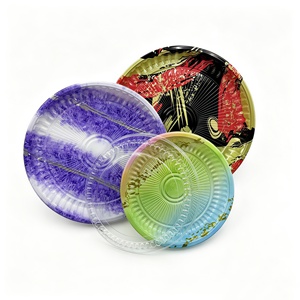 YS-20 Einweg-Salat- und Snackbehälter aus PET-Kunststoff, Takeaway-Sushi-Teller, Keks- und Nudel-Servierplatte mit individuellem Aufdruck - Product Image 3