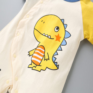 Barboteuse d'été à manches courtes en coton <span class=keywords><strong>pour</strong></span> bébé de 0 à 2 ans, nouvelle collection <span class=keywords><strong>2023</strong></span> - Product Image 3