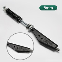 Accessoires pour câbles d'acier d'ascenseur : Embouts de câble, Embouts de câble à tige, Têtes de serrage pour câbles, 8mm/10mm/13mm/12mm