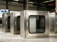Armoire enroule-tuyau d'incendie en acier inoxydable Jinkai avec fenêtre de visualisation, revêtement poudré, durable, flexible, recyclable, portable