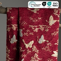 Tissu Jacquard Personnalisé Tissé en Gros Commande en Vrac OEM ODM pour le Marché Européen Faible MOQ