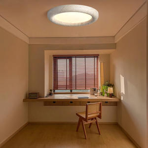 Японский потолочный светильник в стиле ваби-саби для спальни, простой современный потолочный светильник для комнаты, светильник в скандинавском стиле, художественный светильник, простая потолочная лампа - Product Image 5