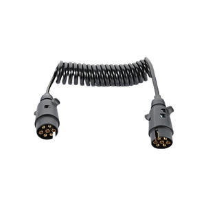 7-Core Plástico Plug Socket Power Signal Primavera Fio de Extensão Cabos para Off-Road Veículo Modificação <span class=keywords><strong>Trailer</strong></span> Cablagem - Product Image 2