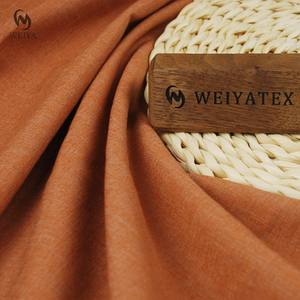 Prendas transpirables Material caliente Fábrica tejida Estilo de trapo de yute Moda vintage 55 Lino 45 Tela de poliéster - Product Image 1