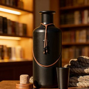 Botellas de Vidrio Vacías de Diseño Único y Alta Calidad para Envasado de Licores, Botellas de Vidrio <span class=keywords><strong>con</strong></span> Tapas, Botellas de Vidrio para Licores - Product Image 1