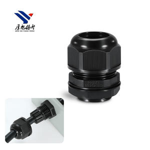 Ip68 màu đen trắng nylon không thấm nước có thể điều chỉnh khớp nối khóa các loại hạt và máy giặt chủ đề Cable glands - Product Image 4