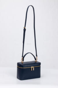 Crossbody luxe grote capaciteit reistas make-up organizer cosmetische kwasten opbergtas modieus PU dames tas - Product Image 6