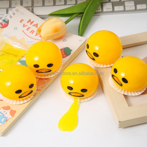 Juguetes Blandos de Yema de Huevo, Novedosos y Divertidos, Bolas Antiestrés de Crema, Juguetes Creativos para Aliviar el Estrés, Juguetes Pegajosos de Descompresión para Niños - Product Image 2