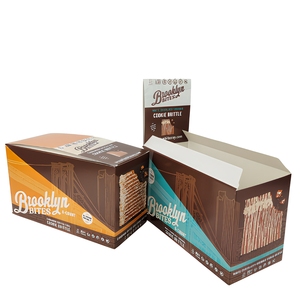 Vente en gros 350gsm papier kraft carte dossier personnalisé imprimé emballage <span class=keywords><strong>alimentaire</strong></span> instantané <span class=keywords><strong>pour</strong></span> les flocons de maïs petit déjeuner 3.5g carte blanche de céréales - Product Image 1
