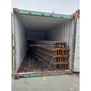 מחיר המפעל מבנה פלדה 5.8 מ '6 מ' 11.8 מ '12 מ' אורך פלדה h-קרן ברים - Product Image 4