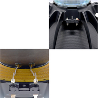 Subwoofer dual TJ-KS28 de 18 pulgadas para sistema de arreglo lineal PA, conjunto de altavoces de graves de neodimio de 18''.