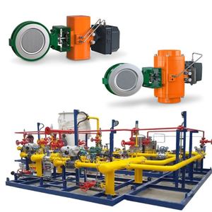 Plataforma de Conexión de Válvulas Equipada con Válvula de Mariposa de Alto Rendimiento Fisher 8540, Actuador Neumático Bettis y DVC6200 - Product Image 2