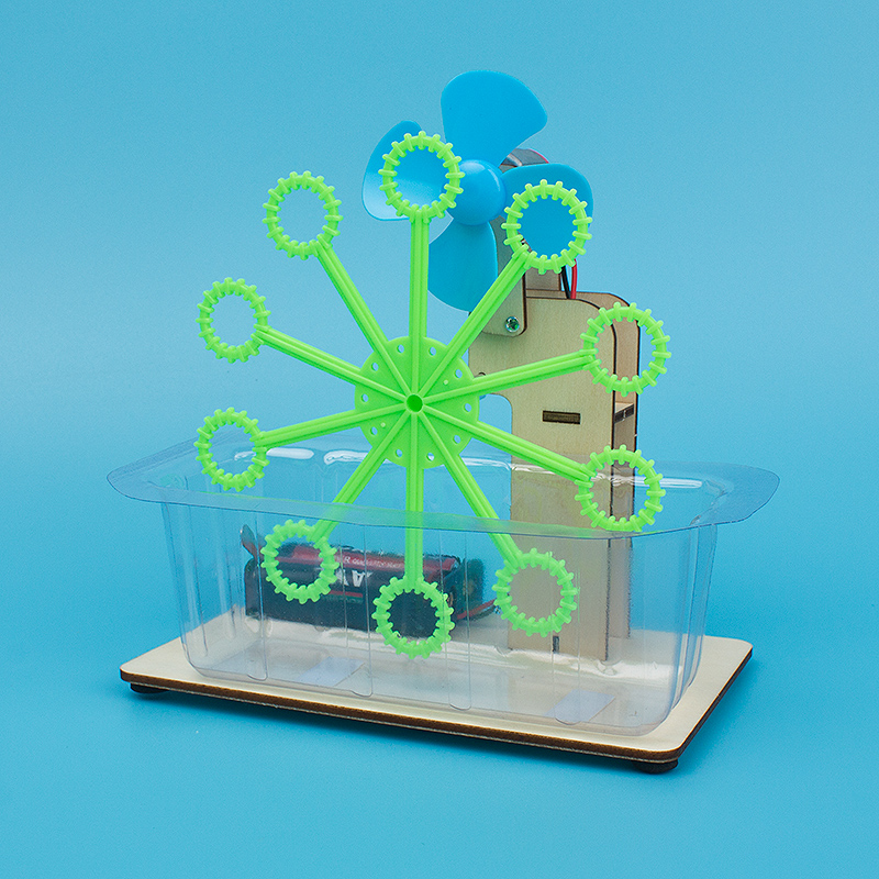 New48	hand-cranked bubble machine
