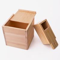 Boîte à parfum en bois poli de qualité supérieure VZT Vietnam WeWood, design royal élégant, cadeau d'affaires, thème PYRAMIDE, imitation antique