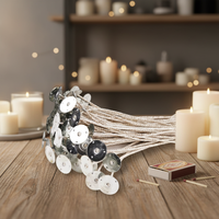 Baumwolldocht Natürlich Umweltfreundlich Kerzenherstellung Essentiell Großhandel Bulk Bio-Aromatherapie DIY Bastelbedarf