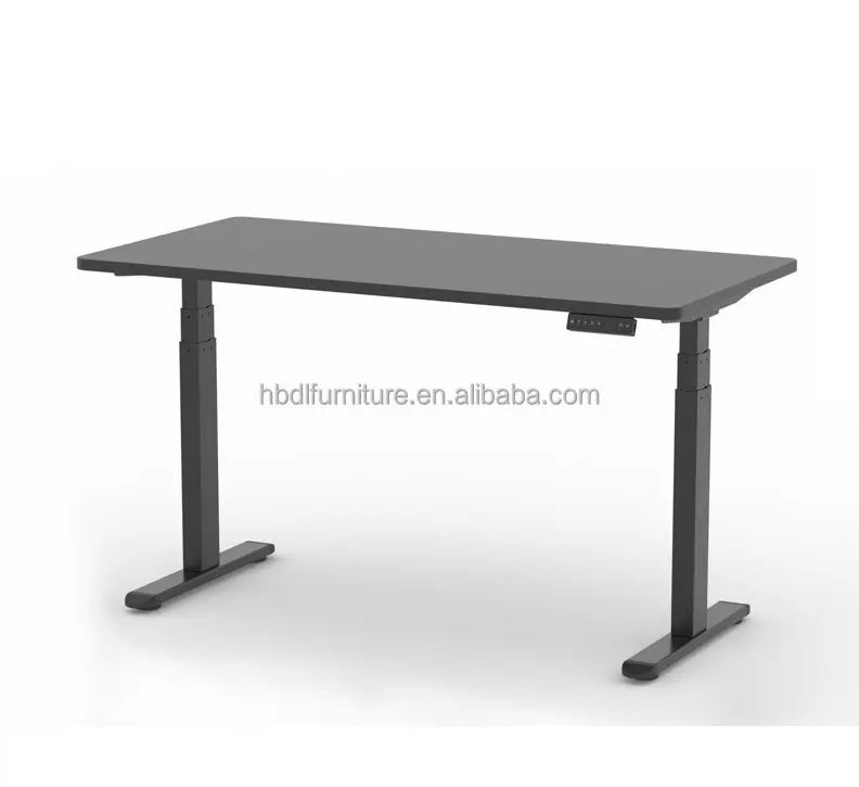 Factory outlet lshaped black home office computer desk modern wooden office desk sell at a low price