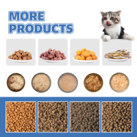 Usine d'aliments pour animaux de compagnie Snacks pour chats Musculation Barres pour chats Digestion super délicieuse Nourriture saine pour chats