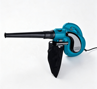 Souffleur électrique industriel Maxtol PB650 650W avec moteur sans balais pour le soufflage de poussière et de feuilles d'avions et l'aspiration DIY