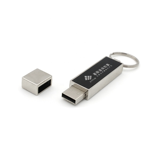 2026 Best Selling Gift Promotion Metal Key Chain Custom Logo 1GB 2GB 4GB 8GB 16GB 32GB 64GB 128GB USB Flash Drive