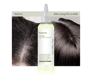 OEM Customize Korean Hair Multi Scalp Care Deeep Cleansing Exfoliating Dandruff Scalp Treatment Tea Tree Hair Scalp Shampoo