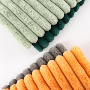 Vente directe d'usine Offres Spéciales, peluche longue multicolore, <span class=keywords><strong>fausse</strong></span> <span class=keywords><strong>fourrure</strong></span> de lapin, pour la maison, couvertures et oreillers - Product Image 2