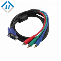 Convertidor VGA a 3RCA, cable vga a av de alta calidad, 1080p