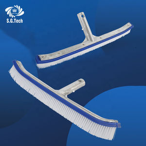 Guangdong แปรงทำความสะอาดขนมงกุฏน้ำแบบแข็งแปรงทำความสะอาดสระว่ายน้ำพลาสติกแรงด้วยมือราคาโรงงาน - Product Image 4