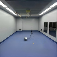 Équipement de nettoyage de l'air sans poussière pour bio-salle blanche modulaire ISO 8