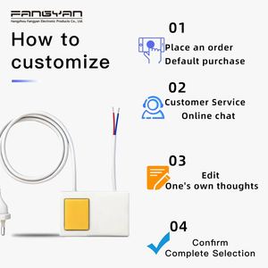 Interruttore Sensore Touch Capacitivo ad Alta Sensibilità per <span class=keywords><strong>Specchio</strong></span> LED, 500W, Ingresso e Uscita 110V e 220V, Spina EU o US - Product Image 4