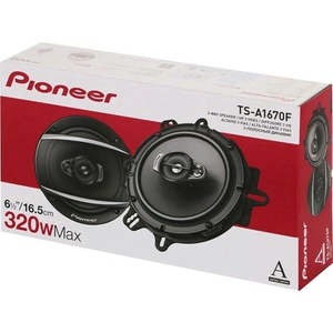 Haut-parleurs coaxiaux pour voiture Pioneer TS-A1670F 320 watts 6,5 pouces 3 voies 6-1/2 pouces PAIRE - Product Image 5
