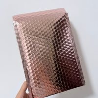 Sacs d'expédition à bulles d'air argentés personnalisés, best-sellers, 180g, remplis d'air