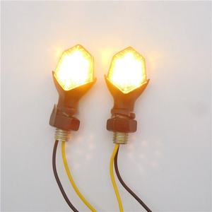 Accessoires pour motos, clignotant LED haute puissance jaune vif, mini feu latéral pour scooter électrique, clignotant pour vélo électrique - Product Image 5