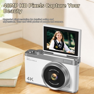 Cámara Digital CCD con Pantalla Giratoria 4K 50MP, Cámara Infantil con Pantalla LCD Giratoria de 2.4 Pulgadas - Product Image 4