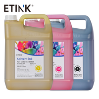 Encre à solvant résistante aux rayures pour imprimante SPT Alpha 1024HG25PL, vente directe d'usine, impression d'étiquettes métalliques, 5L