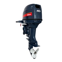 Moteur hors-bord marin OEM populaire à démarrage manuel, 2 temps, 40 CV, avec réservoir de carburant de 24 L, arbre long et accessoires complets disponibles