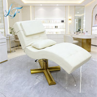 Table de massage hydraulique moderne pour soins du visage, lit de luxe pour extensions de cils, chaise de massage, table de spa pour shampoing, lit de beauté incurvé, mobilier de salon