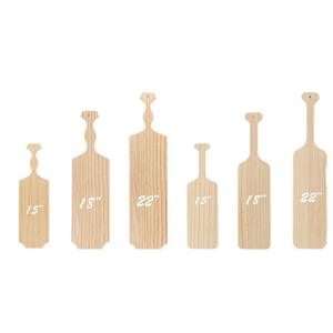 Tailai ไม้พายสนคุณภาพสูงไม้สโมสรไม้ไผ่ยังไม่เสร็จไม้พายพี่น้องชาวกรีกสำหรับการตกแต่งบ้านศิลปะ - Product Image 5