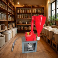 Petite machine à broyer les céréales avec un moteur puissant pour la fabrication quotidienne de farine