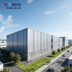 Structure en acier haute résistance professionnelle pour entrepôt, atelier, hôpital, villa - Durée de vie de 50 ans - Marché du Moyen-Orient - Product Image 1