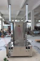 Machine à éplucher automatique pour melon d'hiver, cushaw, pastèque, papaye, puissance 0,75-1,5 kW, capacité 5 kg/h